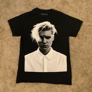 Justin Bieber Purpose Tour Concert T-shirt‎ Official Merch Black Size Small
